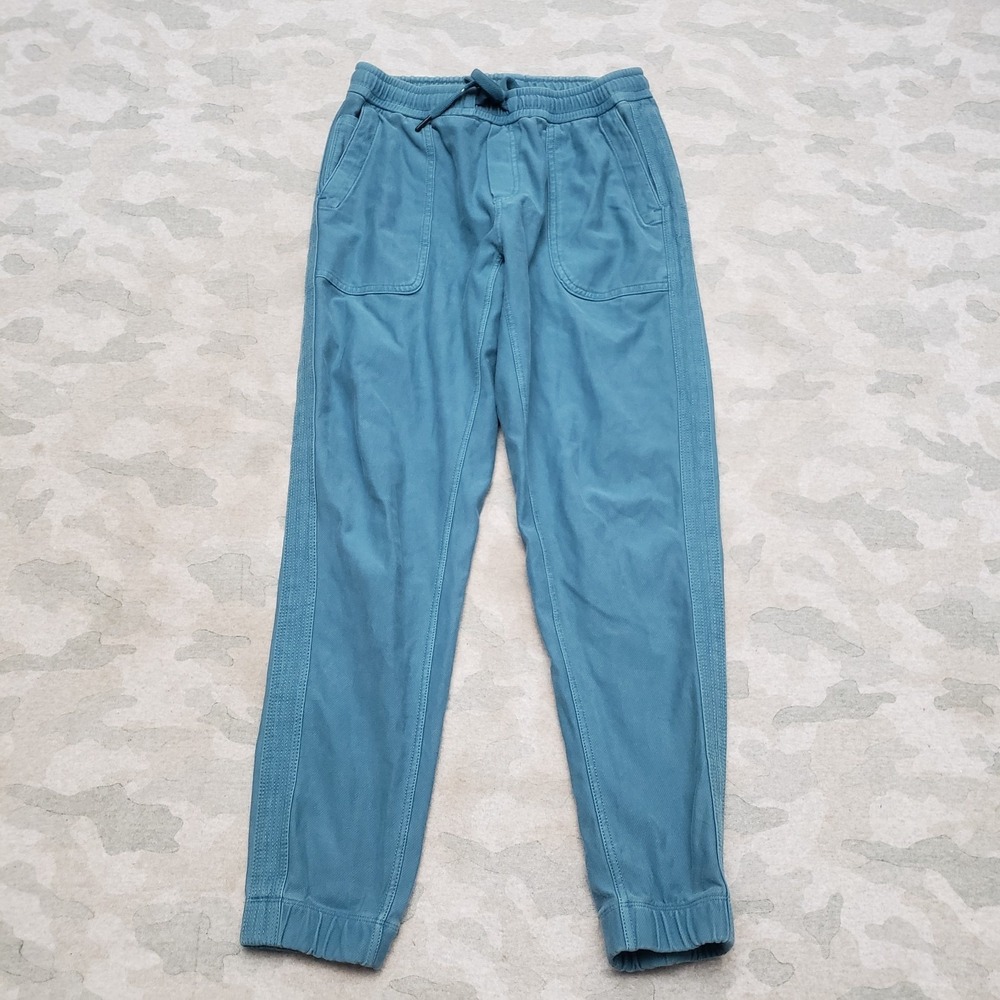 Athleta Joggers Pants Womens XS Green Pockets Drawstring Gym Yoga Activewear